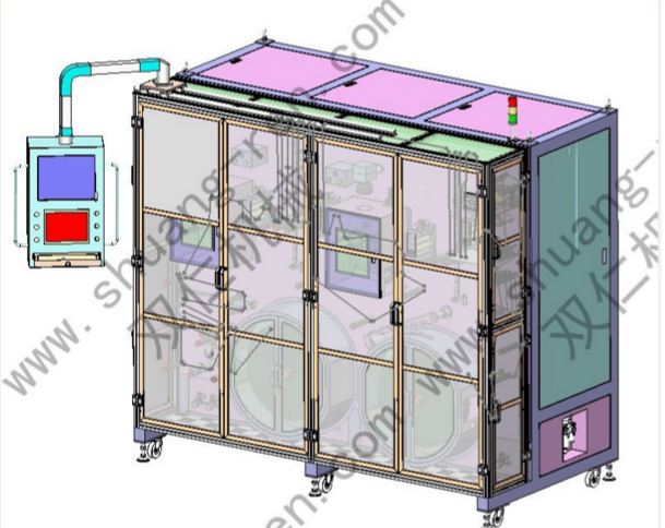 電池極片(piàn)自動清洗(xi)機（極片清(qing)洗機）
